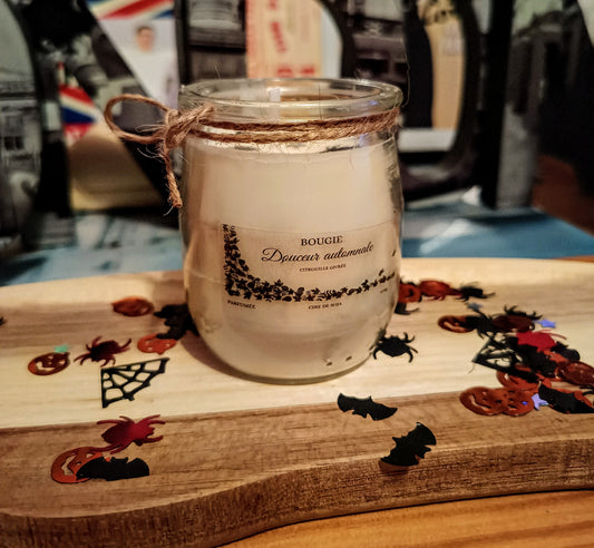 Bougie douceur automnale