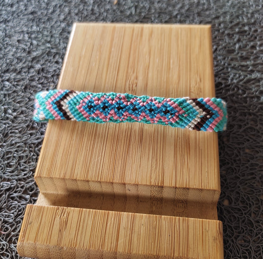 bracelet brésilien multi bleu