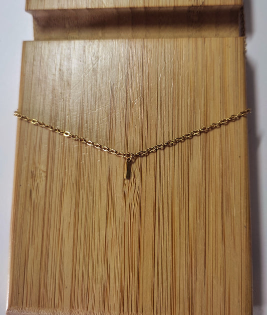 INITIALE 2 doré sans strass (bracelet)