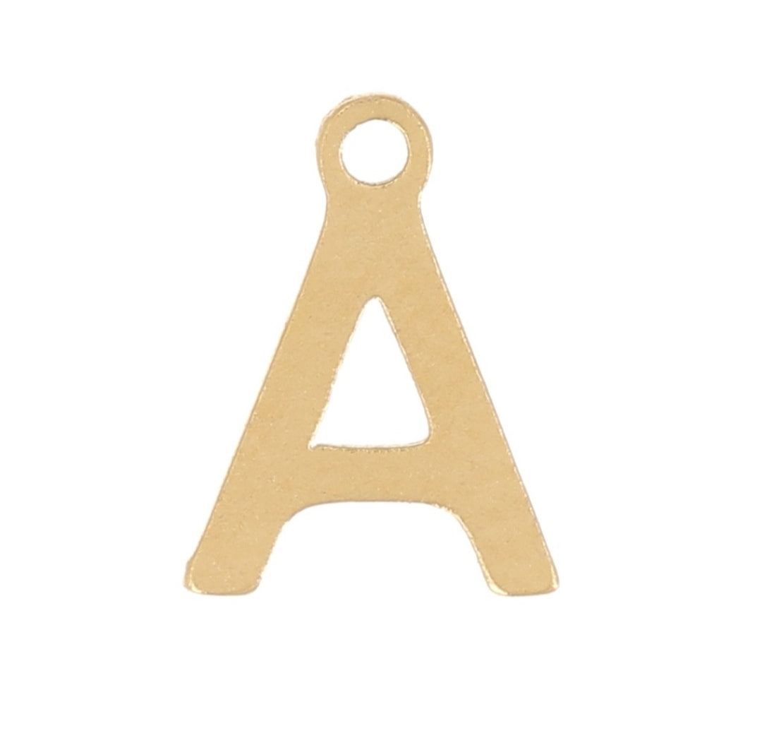 INITIALE 2 DORE (charm)